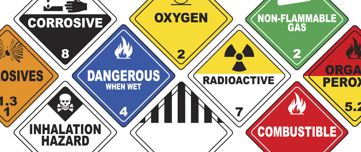 The risks of carrying hazardous materials