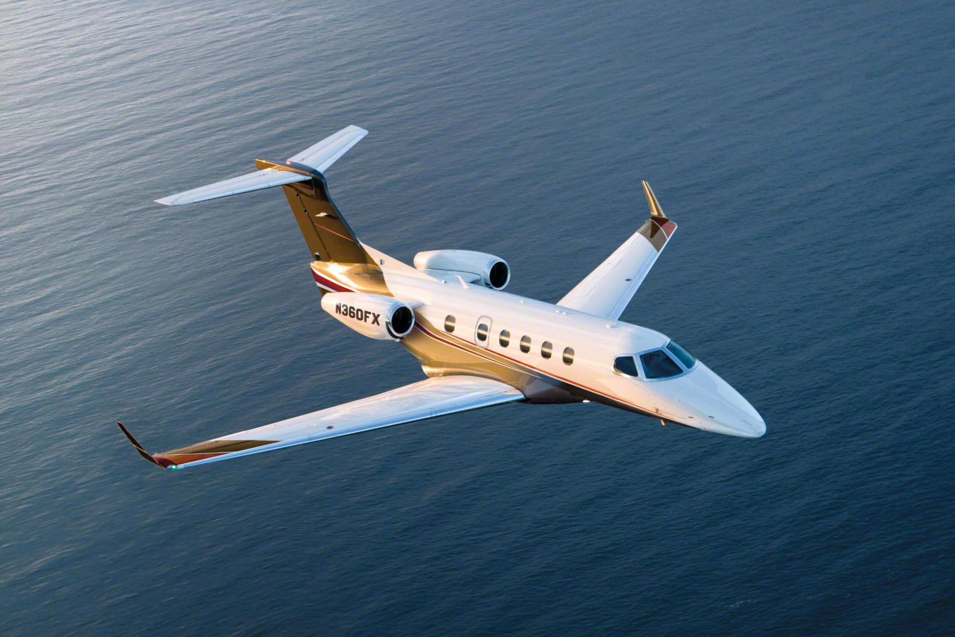 Phenom 300 the world's best-selling light jet of Embraer aircraft manufacturer