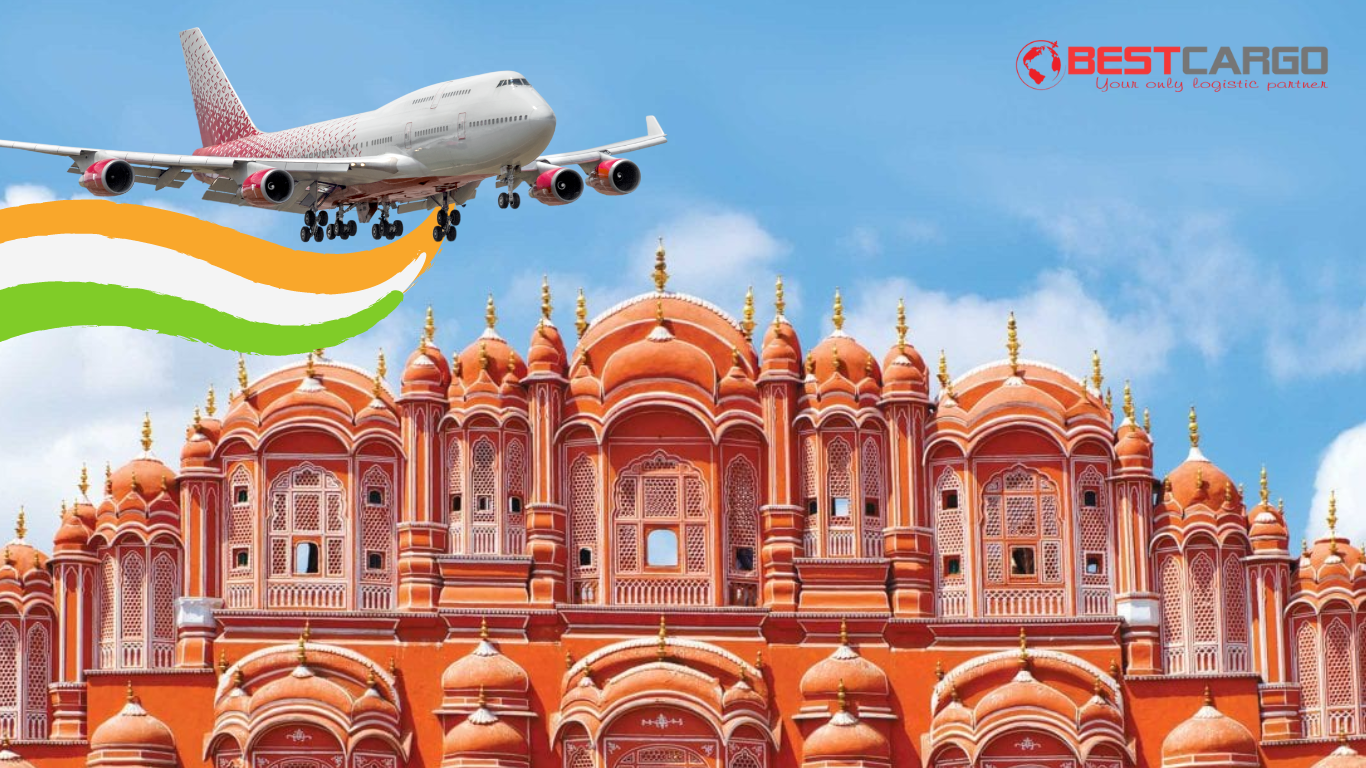 Exporting from Ho Chi Minh to Jaipur (India) by air