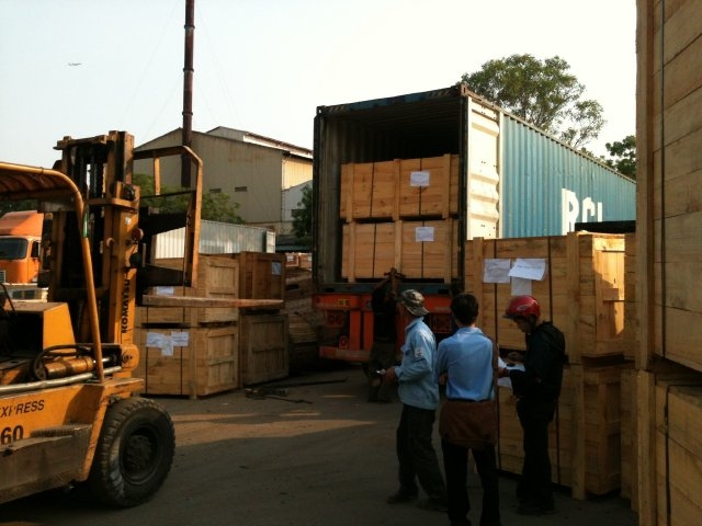 Bestcargo tổ chức giao nhận hàng hóa tại các khu công nghiệp trên địa bàn Hà Nội