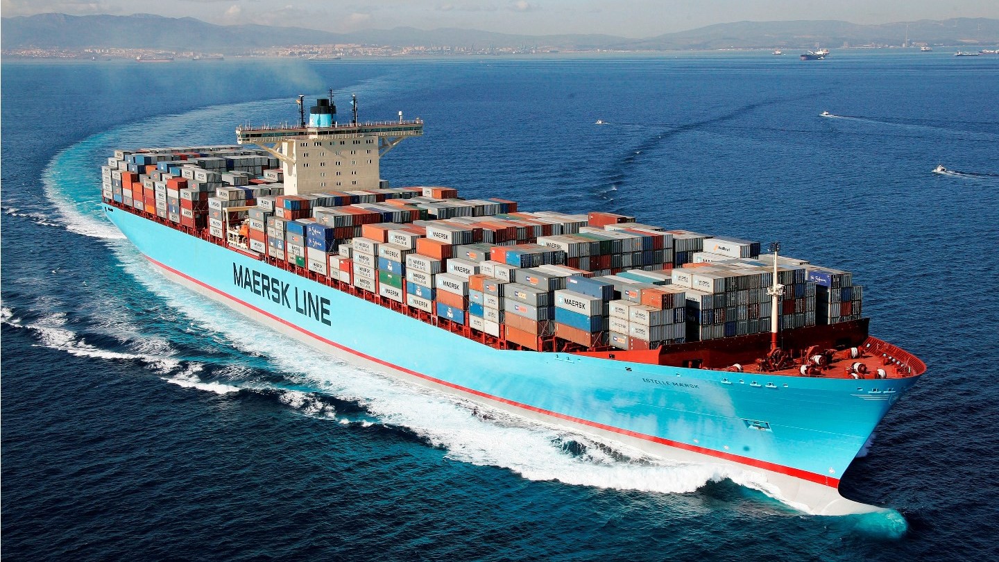 Hãng tàu lớn nhất thế giới Maersk nằm top 1 các hãng vận tải lớn nhất thế giới