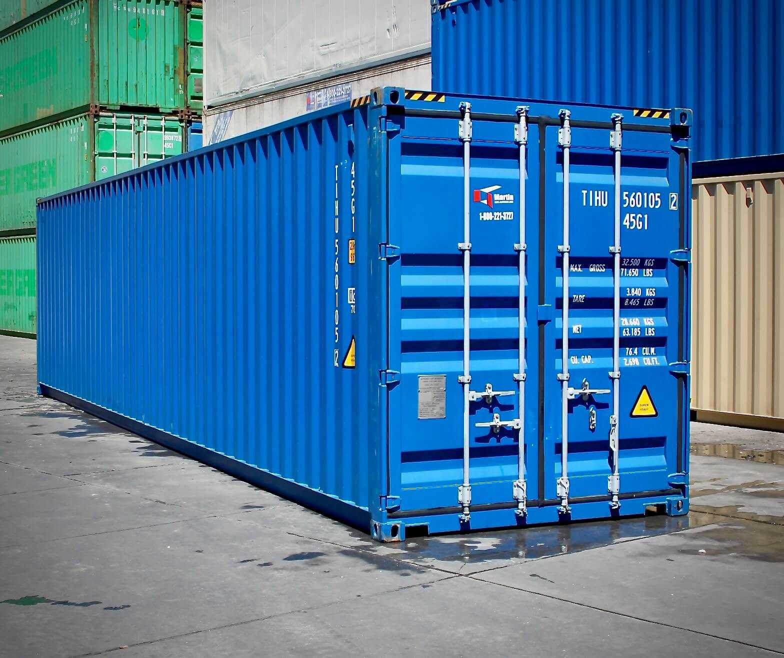 Những loại container phổ biến trong vận tải 