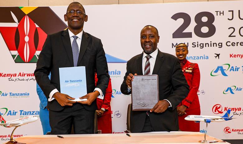 Cargo Included in Kenya Airways–Air Tanzania MoU