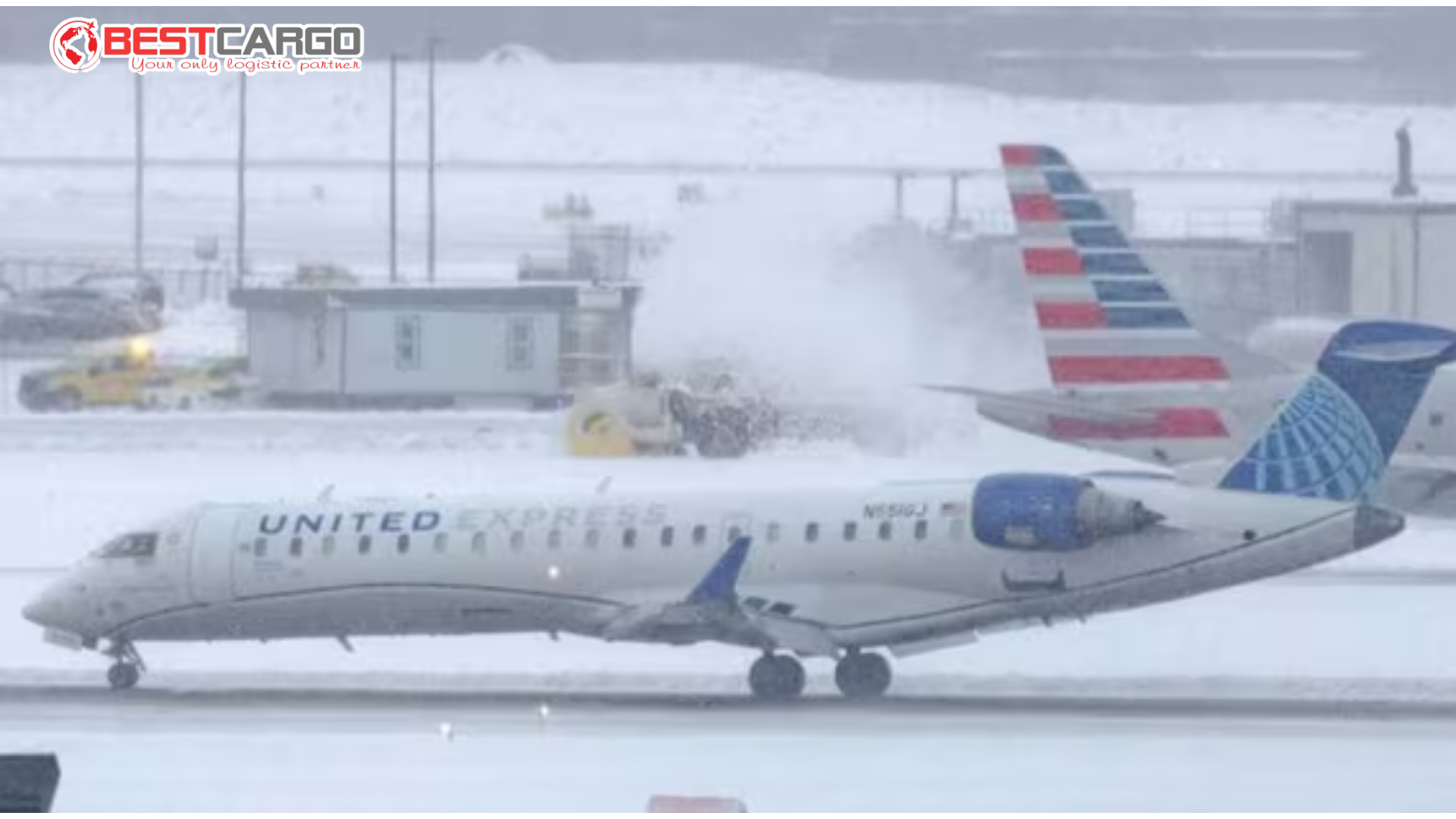 Hàng không Mỹ cắt giảm chuyến bay do bão mùa đông