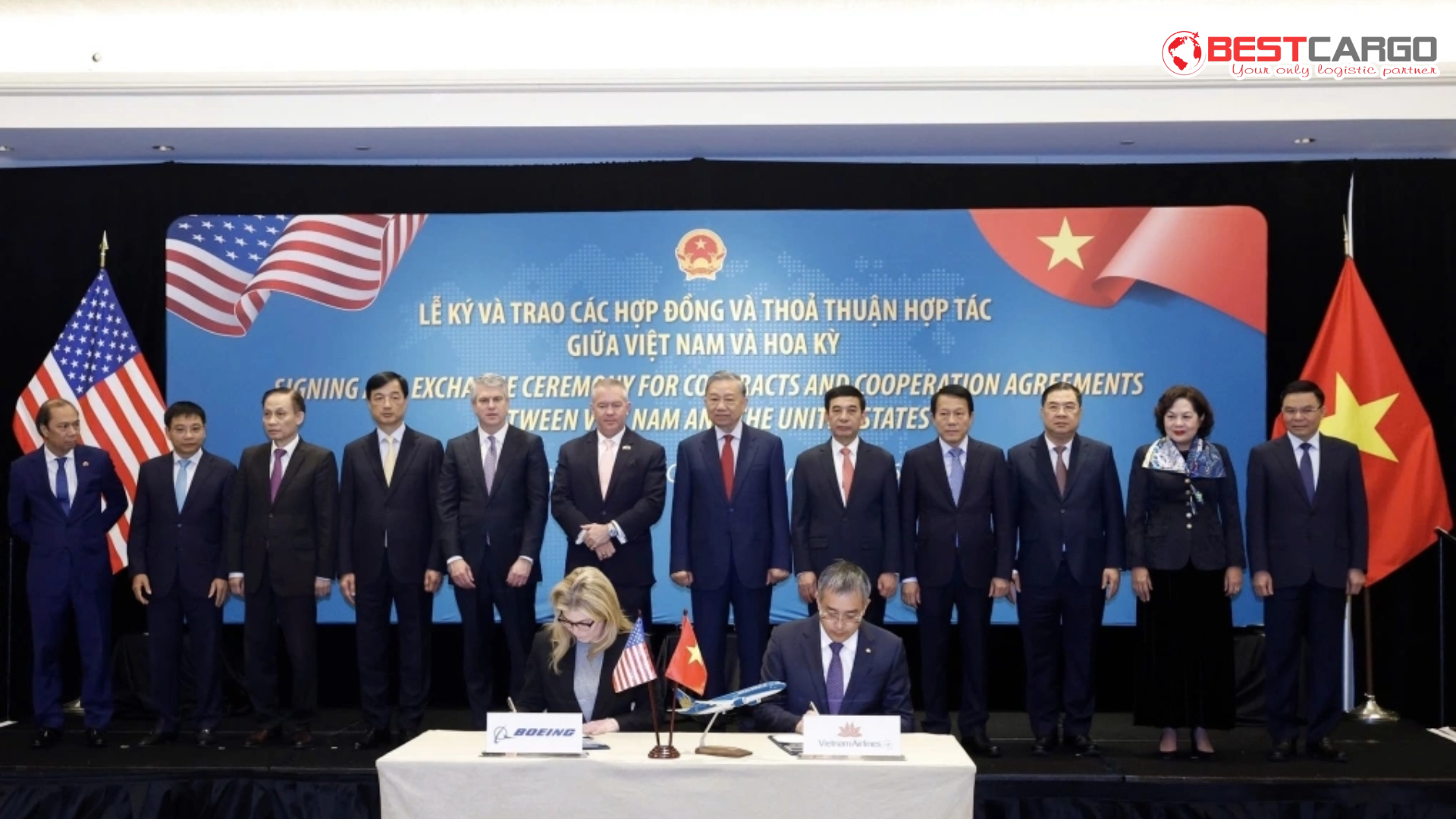 Hàng không Việt ký hợp đồng mua tàu bay Boeing hơn 30 tỷ USD