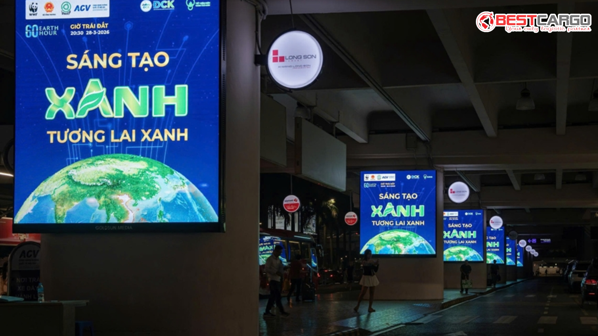 Sân Bay Nội Bài Tiết Kiệm Điện Khi Hưởng Ứng Giờ Trái Đất