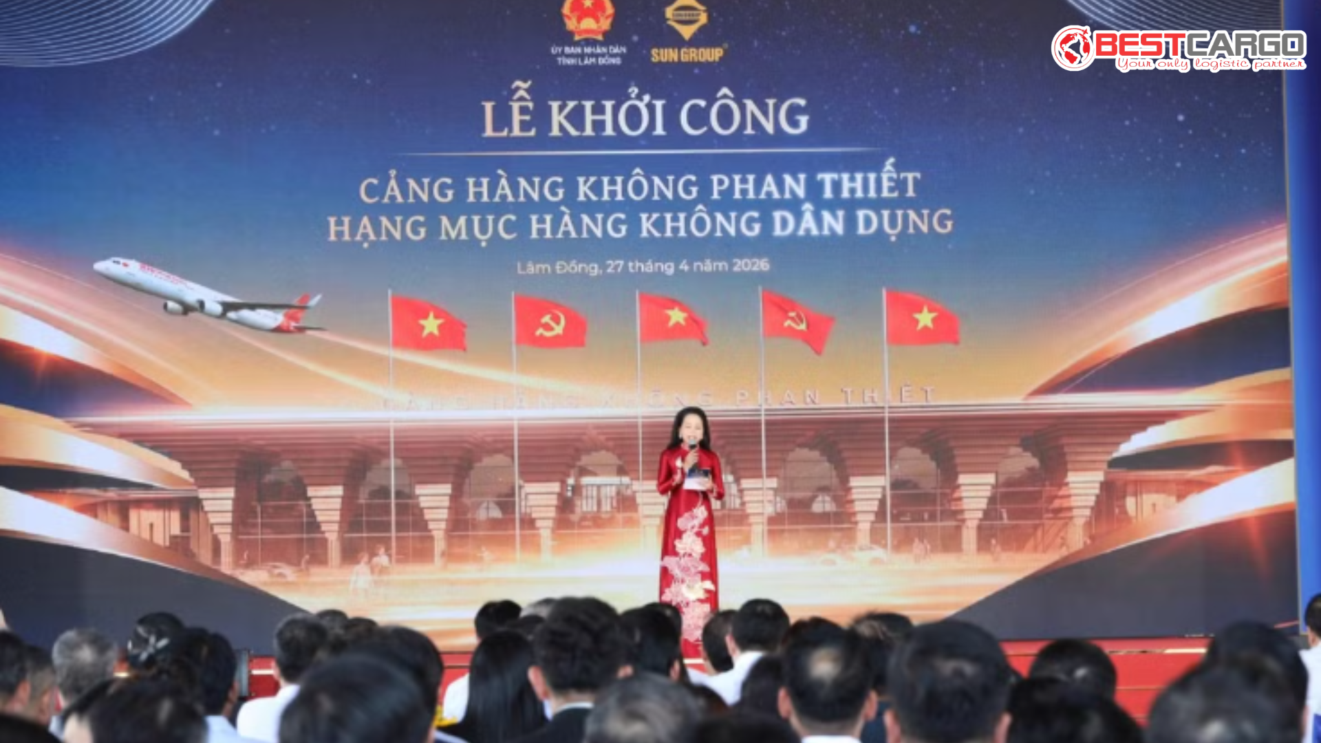 Sân bay Phan Thiết: Khởi công đẩy mạnh liên kết và thu hút đầu tư