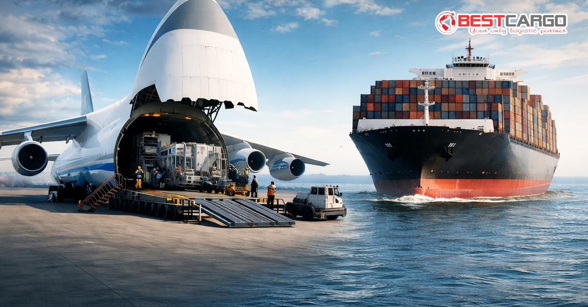 So Sánh Chi Phí Giữa Air Freight Và Đường Biển So Sánh Chi Phí Giữa Air Freight Và Đường Biển
