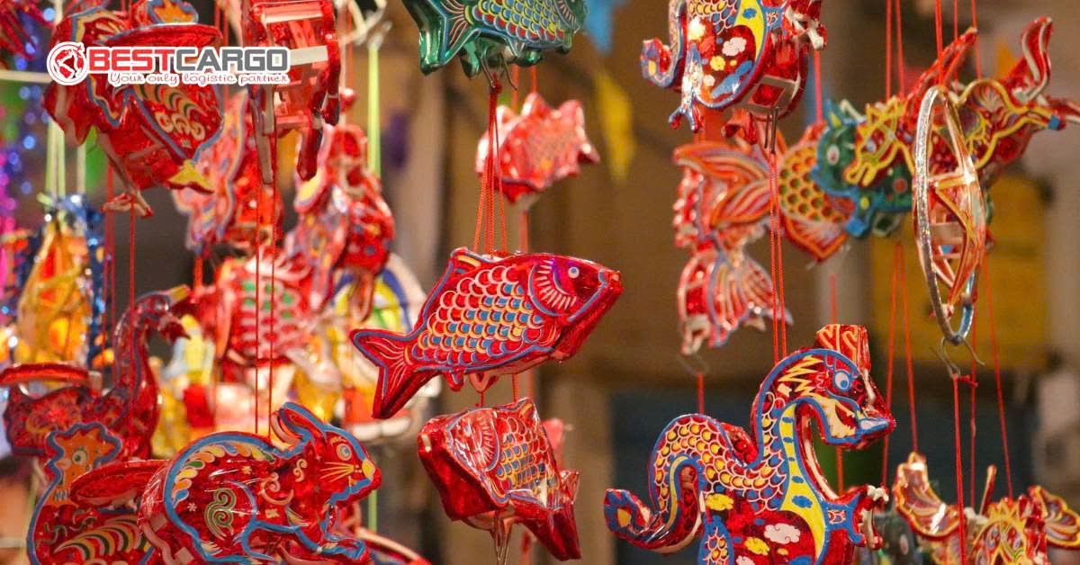 Vận chuyển lồng đèn Trung thu đi Mỹ an toàn, nhanh chóng