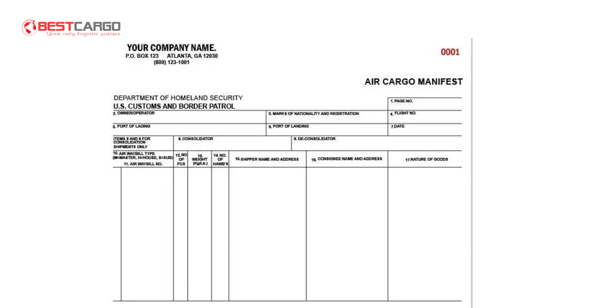 Cargo Manifest Khác Gì Với Air Waybill?